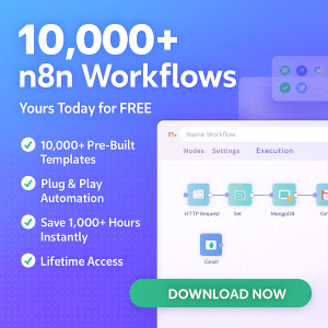 download free 10000+ n8n workflow mega pack 2026