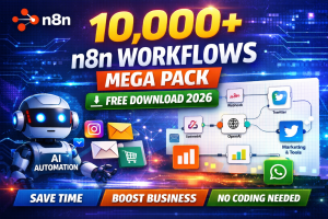 10000+ n8n Workflows Mega Pack 